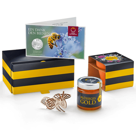 Waggle Dance Coin Set plus Honey